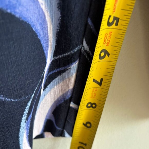 Chicos womens Tropical Printed Shorts Blue Size 3 - Picture 4 of 11